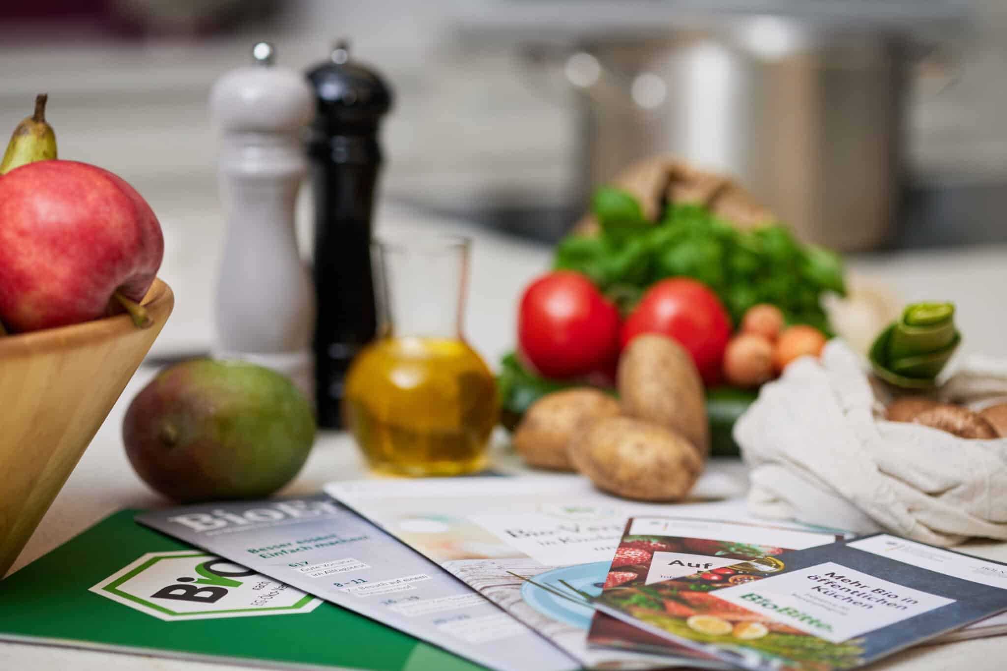 Bio-Beratung in der Gemeinschaftsverpflegung, Küchen, Bio-Großküche, Förderung von der BMEL, Bio-Förderung, Umsetzung Bio-Zertifizierung, Umstellung