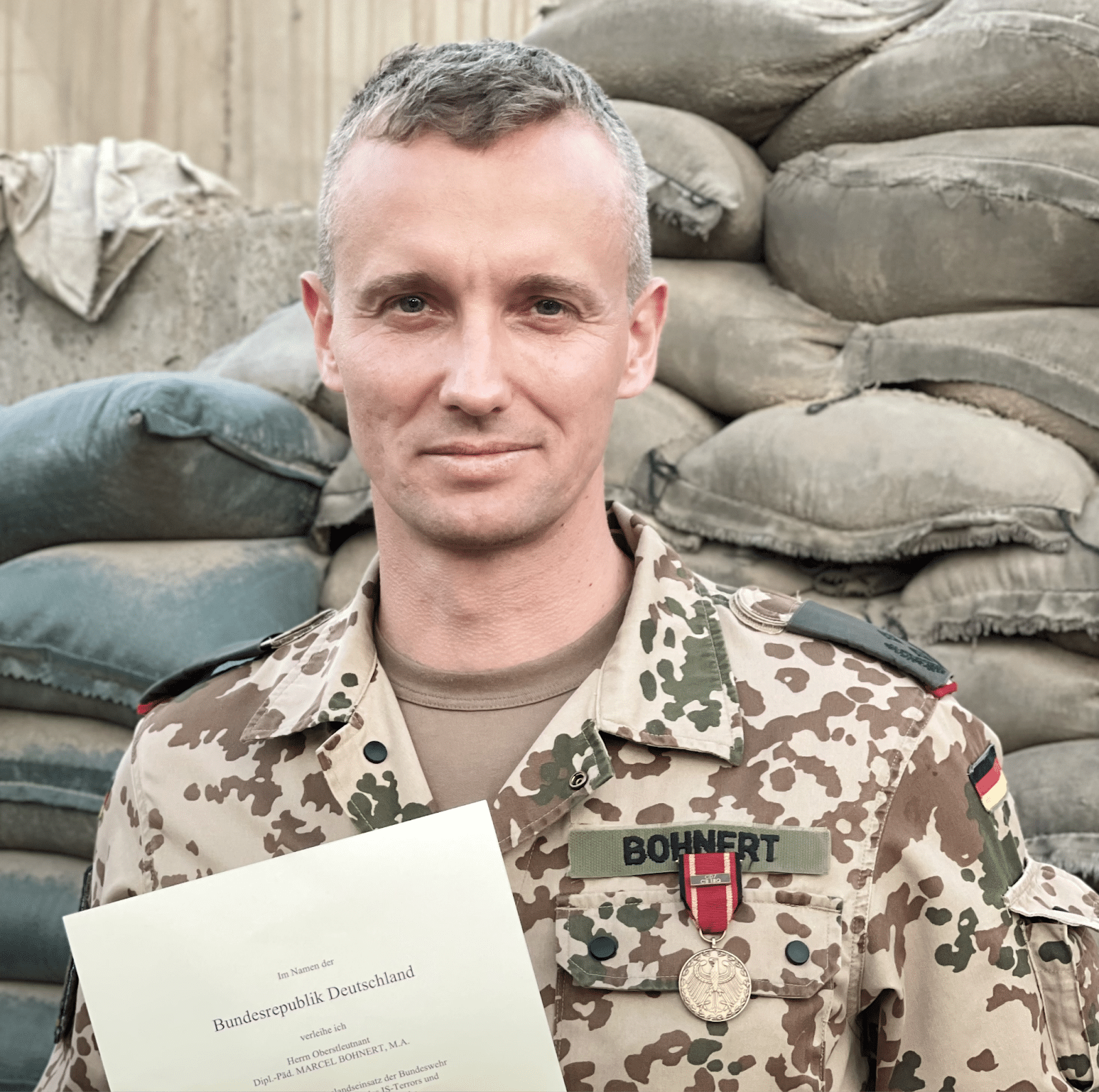 Truppenverpflegung der Bundeswehr: Interview mit Marcel Bohnert
