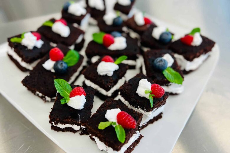 Weihnachtsdessert vegan für Großküchen und Kantinen