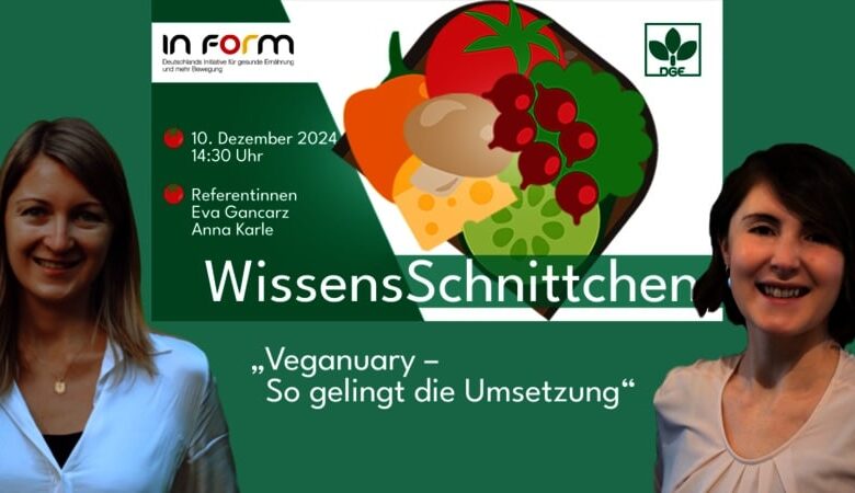 Inspirationen für Küchen und Kantinen – Veganuary in der Gemeinschaftsverpflegung