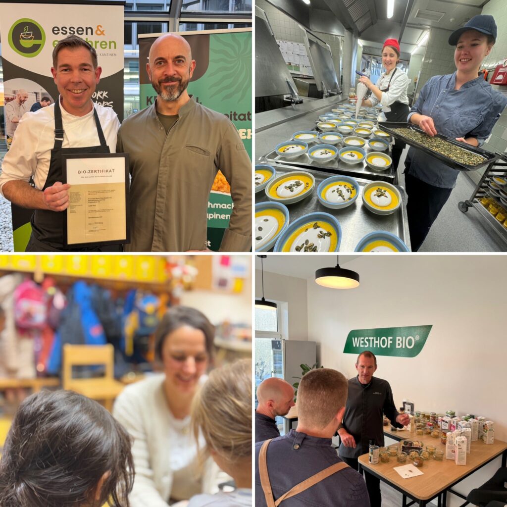 Bio-Beratung, Best Practices, Aktionen, Projekte, Küchen Kantinen 