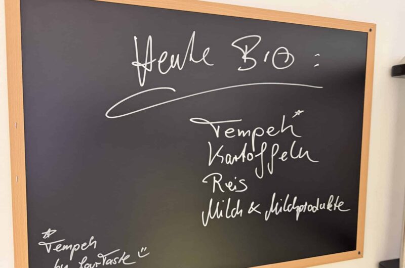 Klappt Tempeh auf dem Schulspeiseplan?